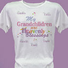 Heavenly Blessings Personalized Scoop Neck T-Shirt